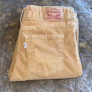 Women’s Levis 725 High Rise Corduroy Pants